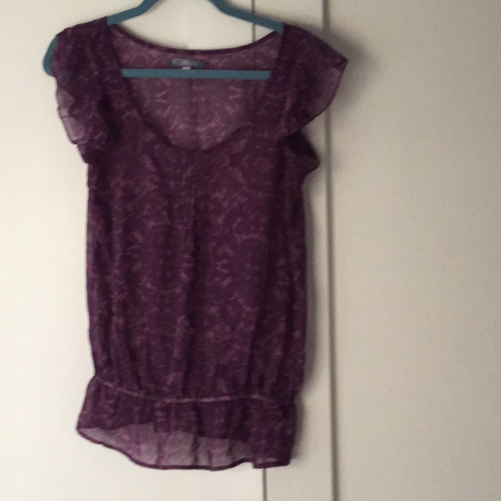 Sheer blouse